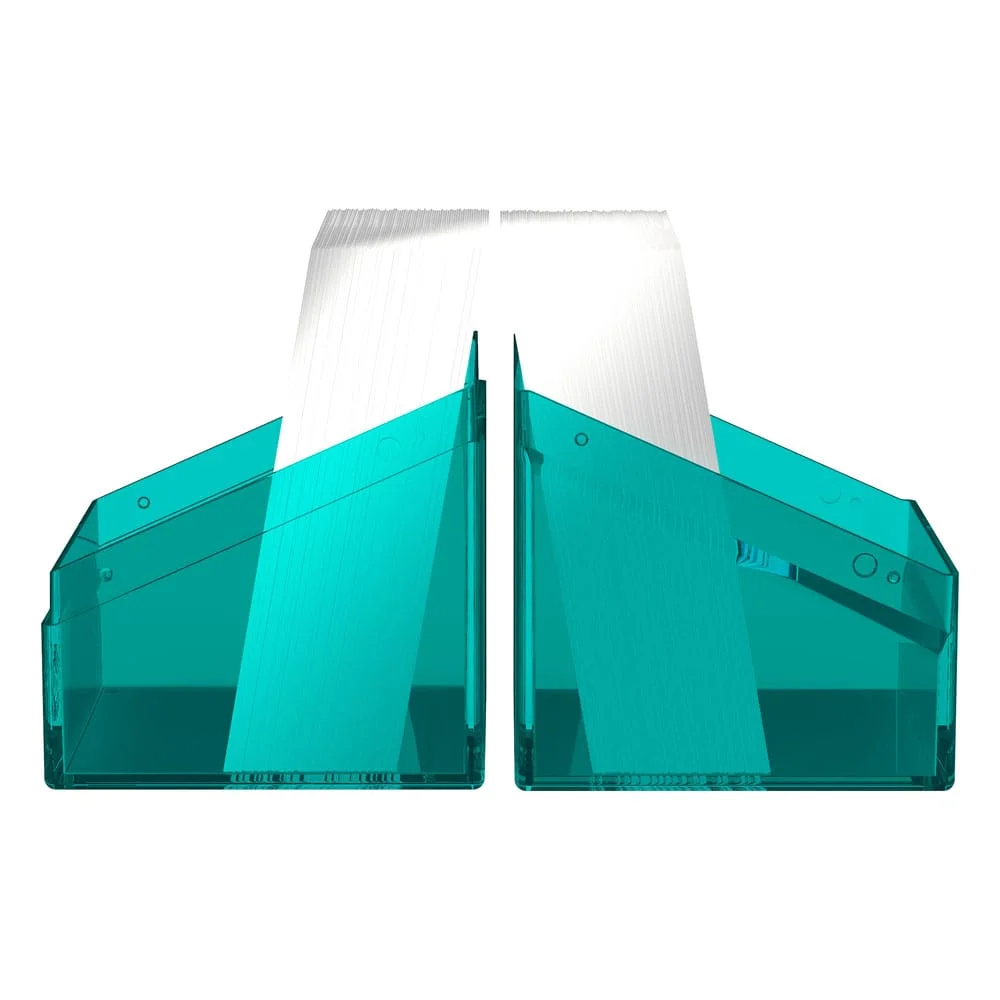 Ultimate Guard Boulder 100+ Clear (76 x 75 x 98.5 mm) - Malachite